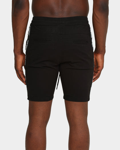 Saint Morta Canal X Walk Shorts Black