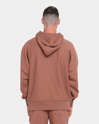 Carré Box Classique Hoodie Brown