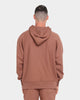 Carré Box Classique Hoodie Brown