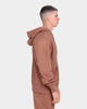 Carré Box Classique Hoodie Brown