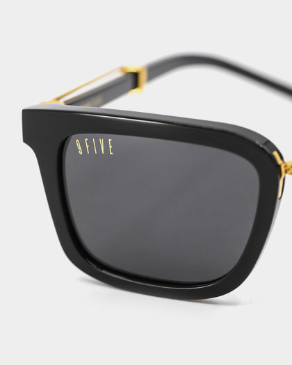 9FIVE Bishop Sunglasses Black/Gold