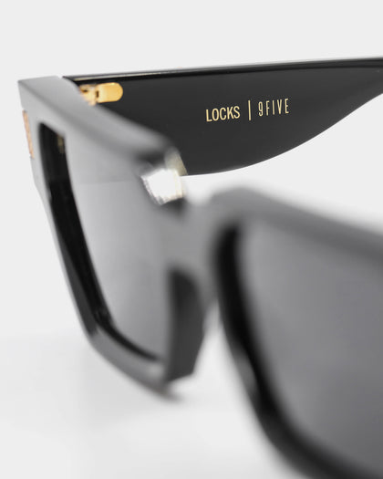 9FIVE Locks Sunglasses Black/Gold