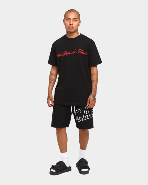 Last Kings LA Wave Short Sleeve T-Shirt Black