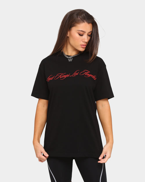 Last Kings LA Wave Short Sleeve T-Shirt Black