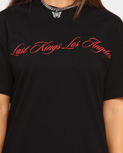 Last Kings LA Wave Short Sleeve T-Shirt Black