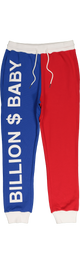 Billion Dollar Baby All Over Print Jogger Red