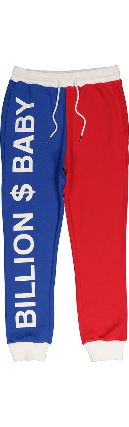 Billion Dollar Baby All Over Print Jogger Red