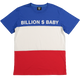 Billion Dollar Baby Tricolour T-Shirt Red/White/Blue