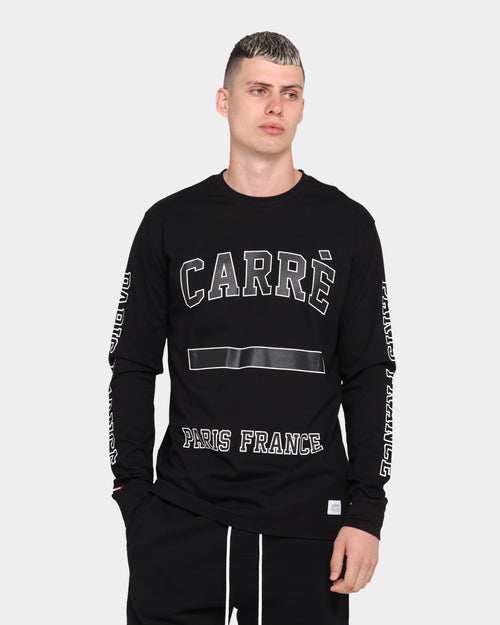 Carré CDG Classique Long Sleeve T-Shirt Black