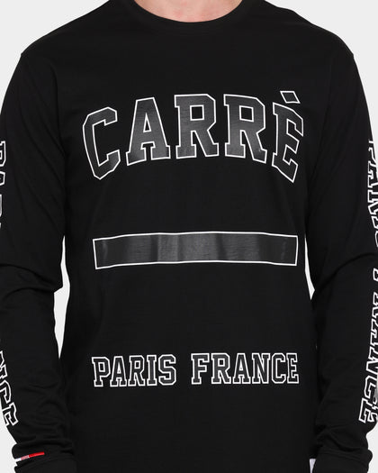 Carré CDG Classique Long Sleeve T-Shirt Black
