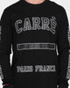 Carré CDG Classique Long Sleeve T-Shirt Black