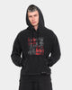 Carré Mafioso Vintage Hoodie Washed Black