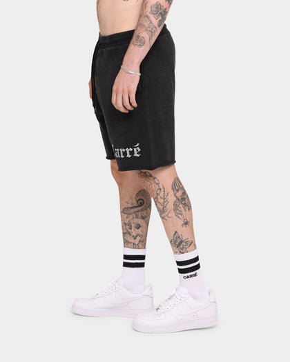 Carré Mafioso Vintage Shorts Washed Black