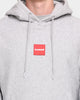 Carré Objectif Classique Box Hoodie Grey Marle
