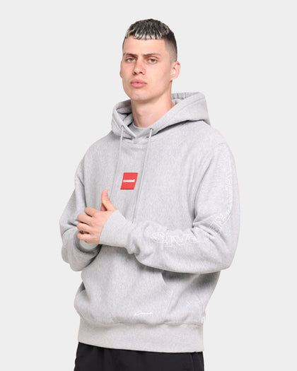 Carré Objectif Classique Box Hoodie Grey Marle