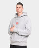 Carré Objectif Classique Box Hoodie Grey Marle