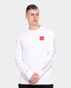 Carré Objectif Box Classique Long Sleeve T-Shirt White