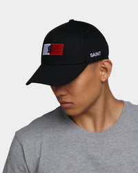 Saint Morta Men's Represent 6 Panel Strapback Black