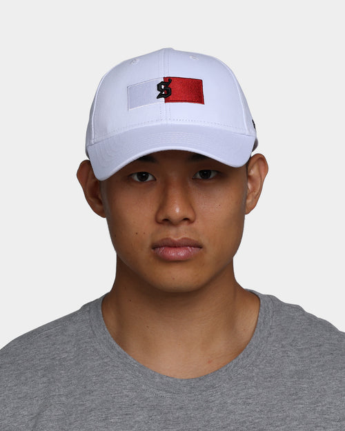 Saint Morta Represent 6 Panel Strapback White