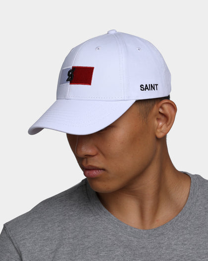 Saint Morta Represent 6 Panel Strapback White