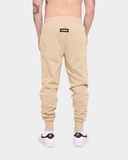 Carré Motor Quilted Trackpants Stone