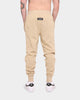 Carré Motor Quilted Trackpants Stone