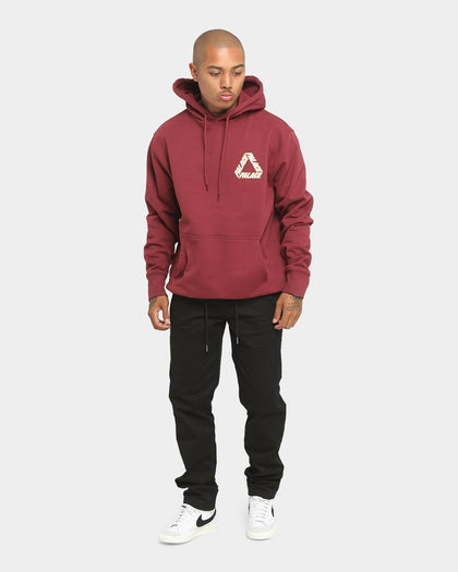 Palace P3 Team Hoodie Wine