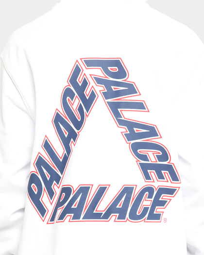 Palace P3 Team Hoodie White