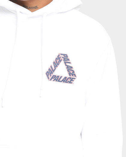 Palace P3 Team Hoodie White