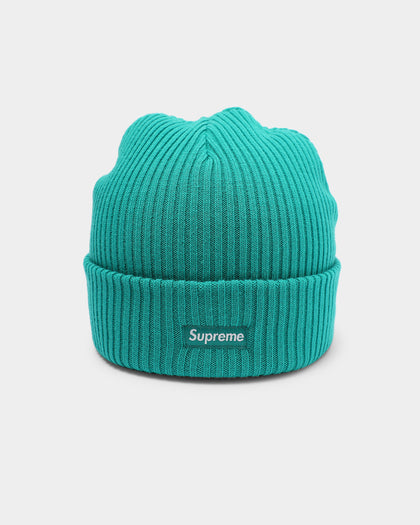 Supreme Wide Rib Beanie Teal