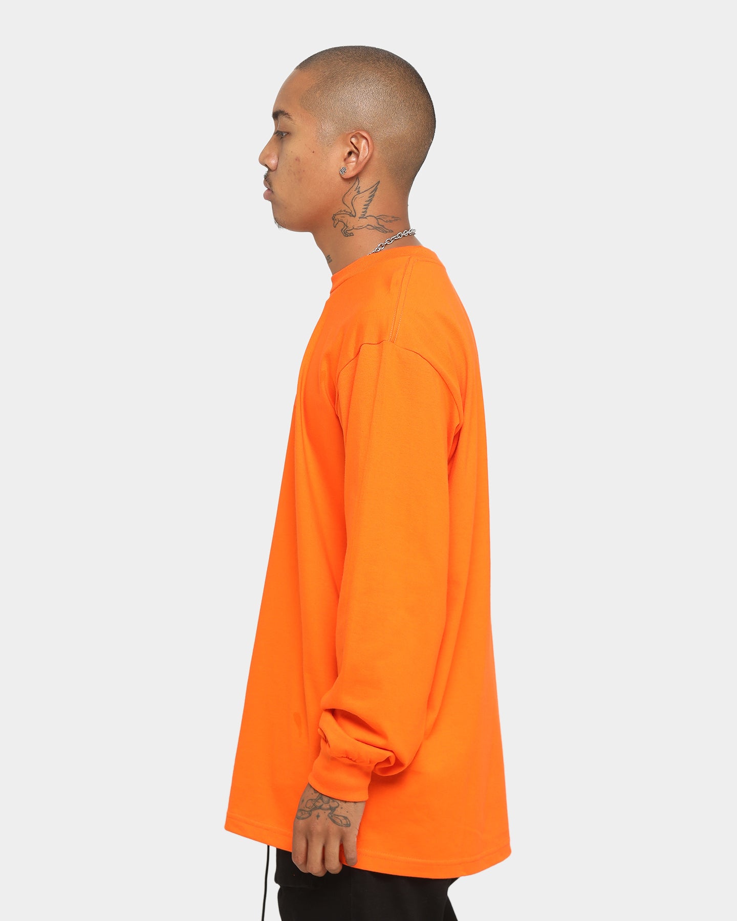 Supreme Box Logo Long T-Shirt Orange | Culture Kings US