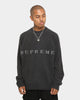 Supreme Stone Washed Sweater Black