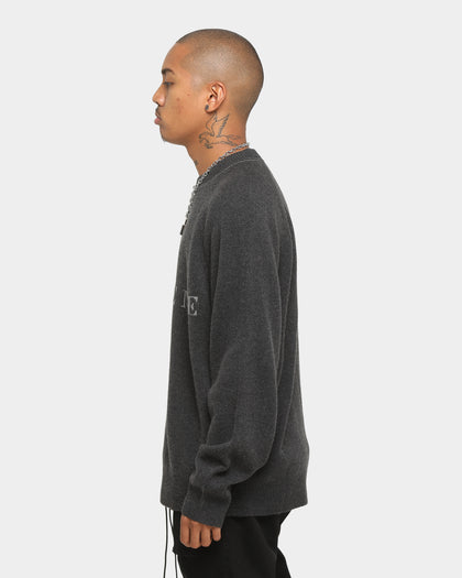 Supreme Stone Washed Sweater Black