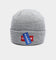 Carré Box Box Beanie Grey Marle