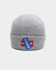 Carré Box Box Beanie Grey Marle