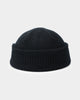 Carré Script Waffle Beanie Black