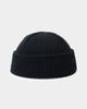 Carré Script Waffle Beanie Black