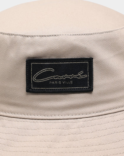 Carre Script Patch Bucket Hat Stone