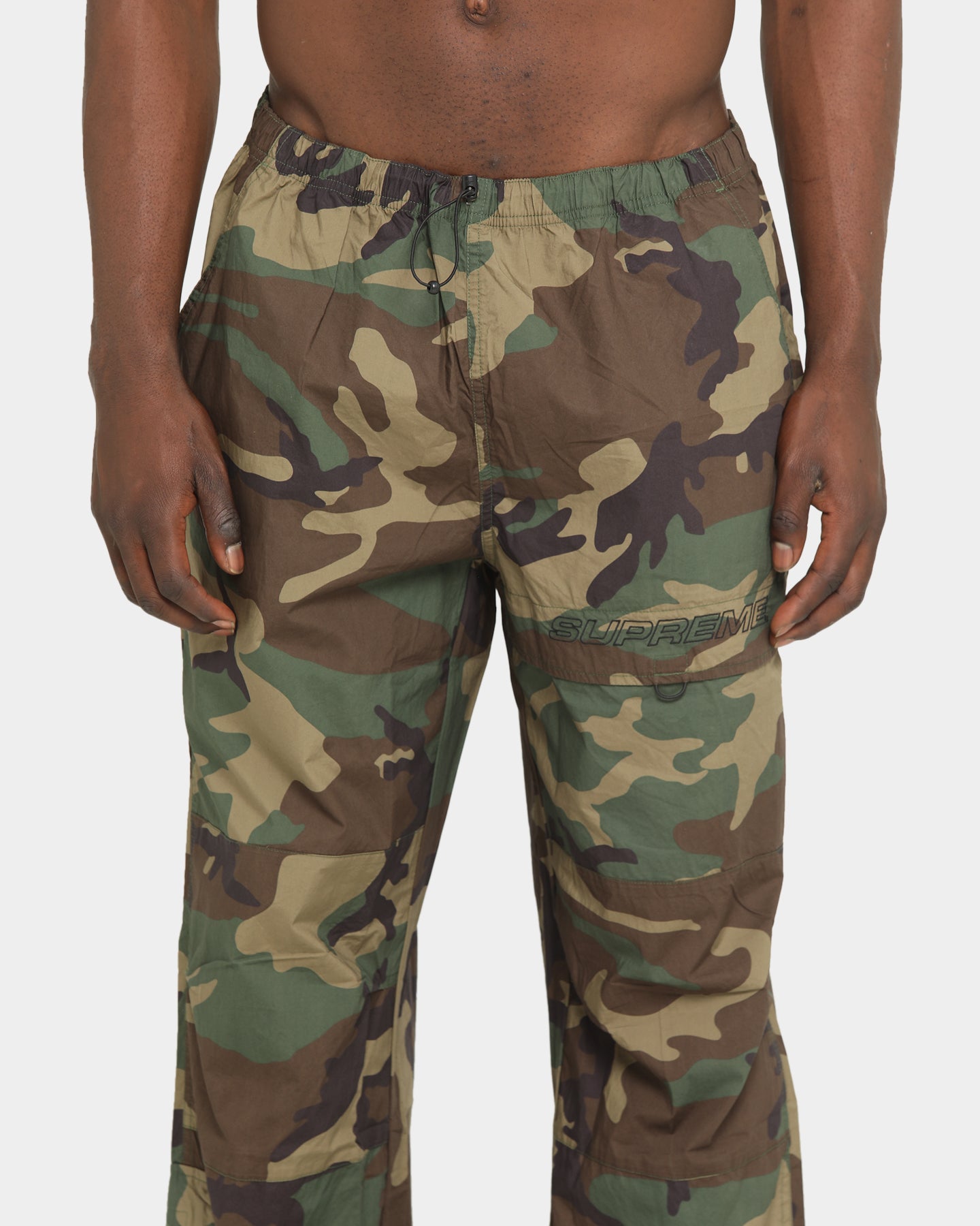 Supreme Cotton Cinch Pant Woodland Camo | Culture Kings US