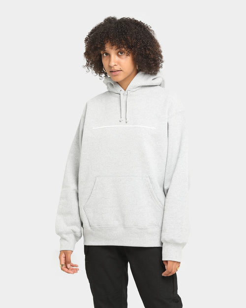 Supreme Shop Hooded Sweatshirt Heather Grey