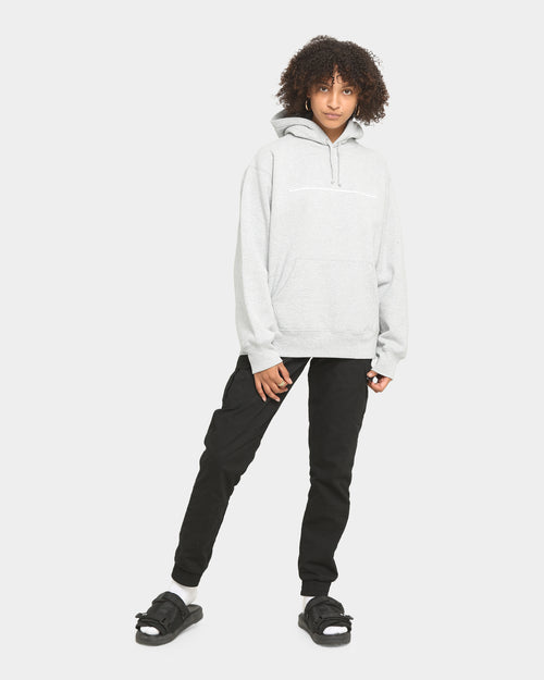 Supreme Shop Hooded Sweatshirt Heather Grey