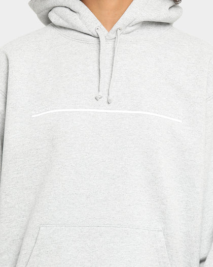 Supreme Shop Hooded Sweatshirt Heather Grey