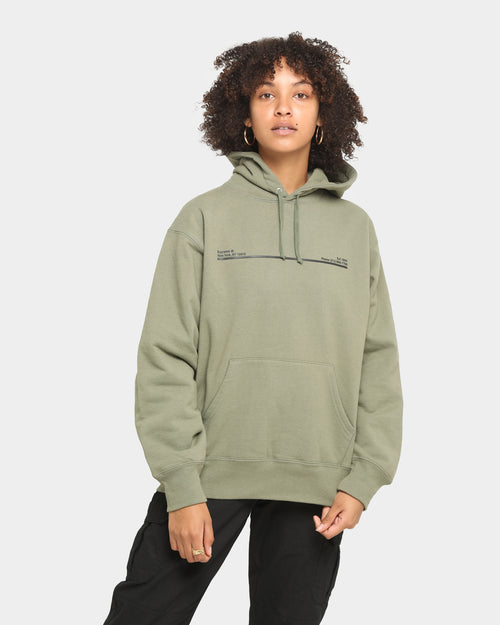 Supreme Shop Hooded Sweatshirt Light Olive