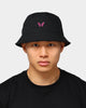 Goat Crew Single Butterfly Bucket Hat Black/Pink