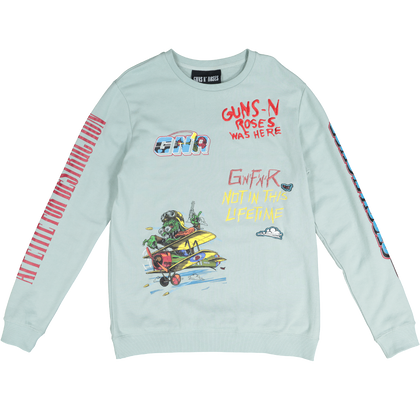 Guns N Roses Guns N Roses Was Here Crew Blue