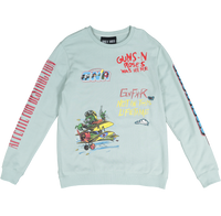 Guns N Roses Guns N Roses Was Here Crew Blue