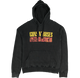Guns N Roses Needles and Skulls Hoodie Black