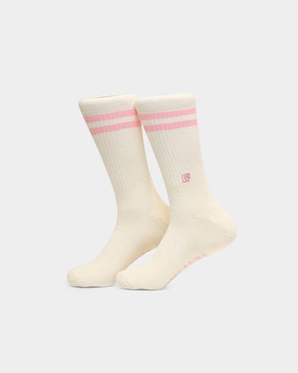 Perfect Pairs PP1 2UP Pastal Sock 3 Pack Off White/Multi-Coloured