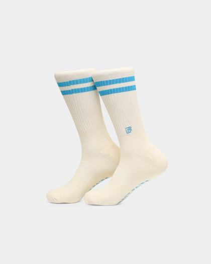 Perfect Pairs PP1 2UP Pastal Sock 3 Pack Off White/Multi-Coloured