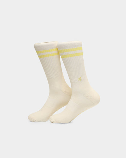 Perfect Pairs PP1 2UP Pastal Sock 3 Pack Off White/Multi-Coloured